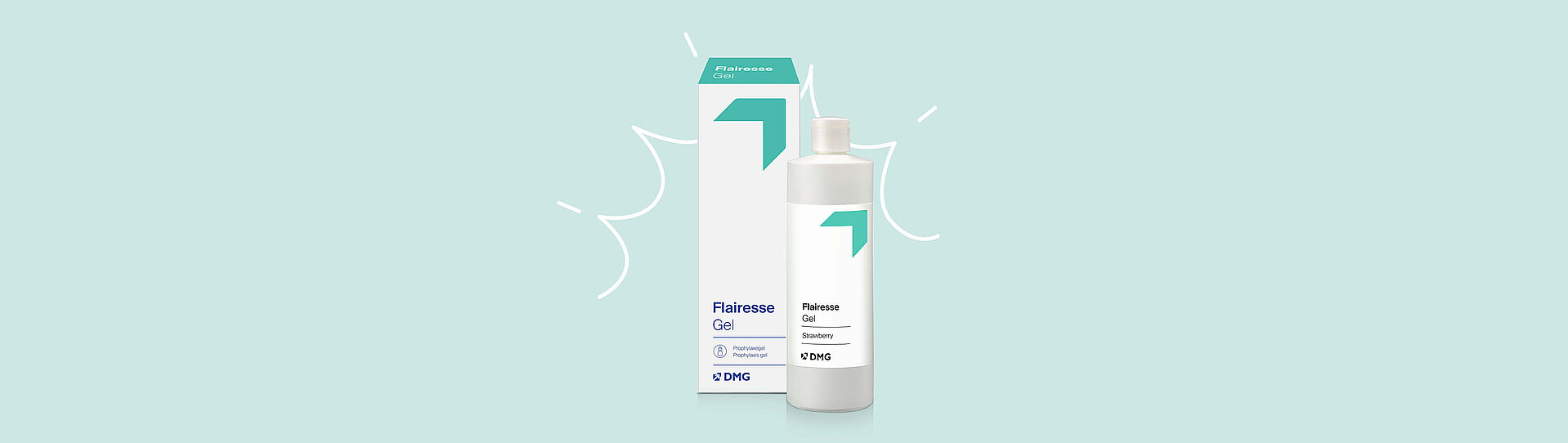 带包装的 Flairesse Gel